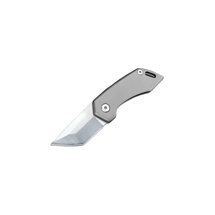 Mini Keychain Titanium Folding Knife D2 Blade