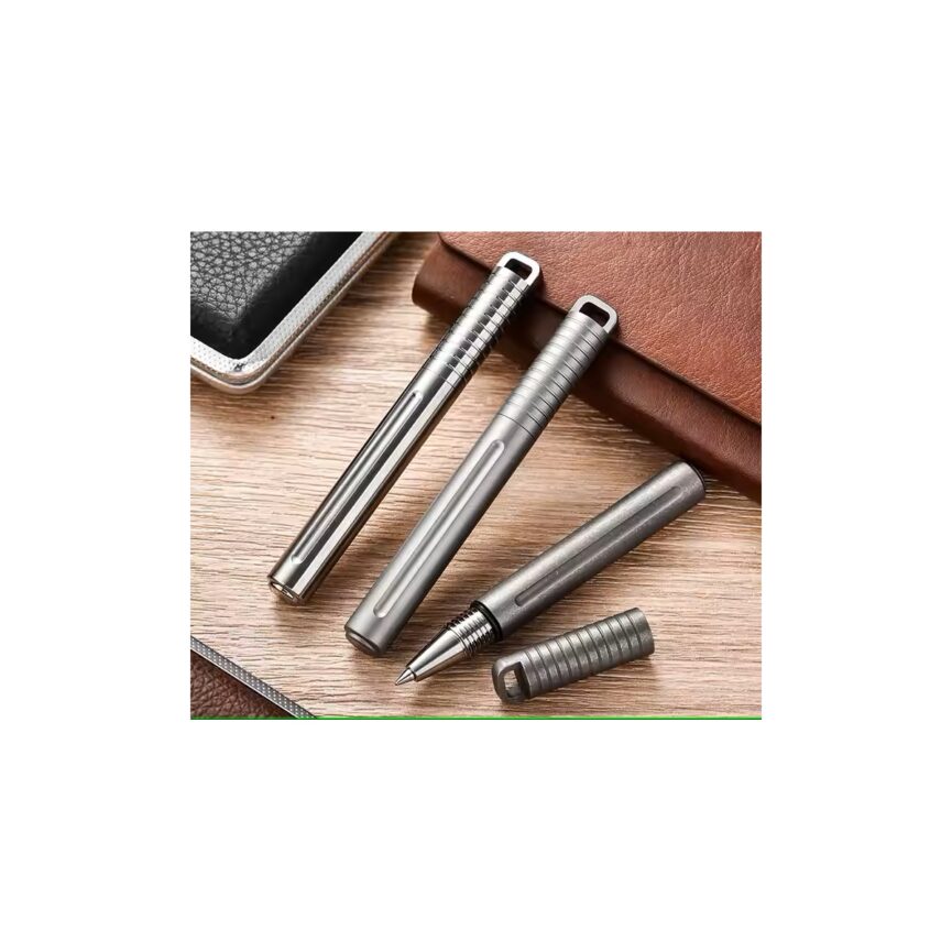 TC4 Titanium Alloy Short Mini Tactical Ball Pen