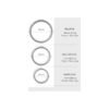 Titanium Alloy Key Ring (Set of 3)