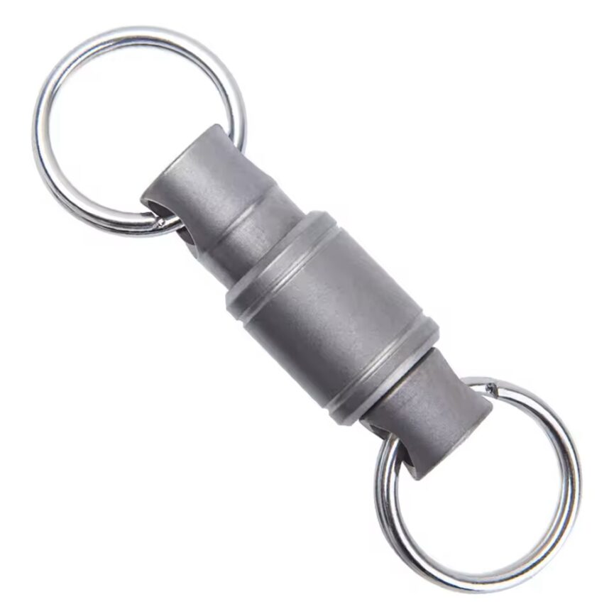 Titanium Alloy Detachable Keychain Key Holder (Plain)