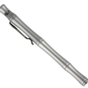 Titanium Alloy Tactical Survival Bamboo-looking Whistle-pen