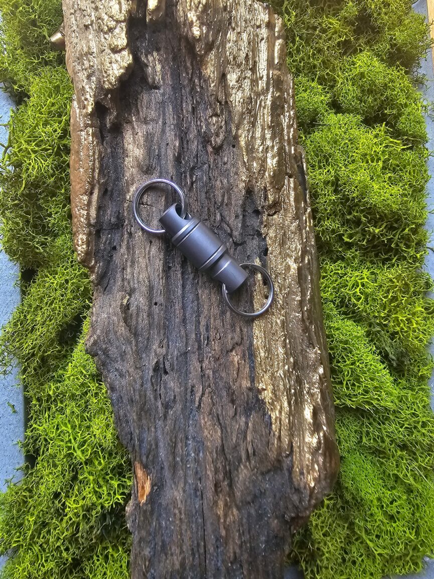 Titanium Alloy Detachable Keychain Key Holder (Plain)