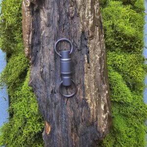 Titanium Alloy Detachable Keychain Key Holder (Plain)