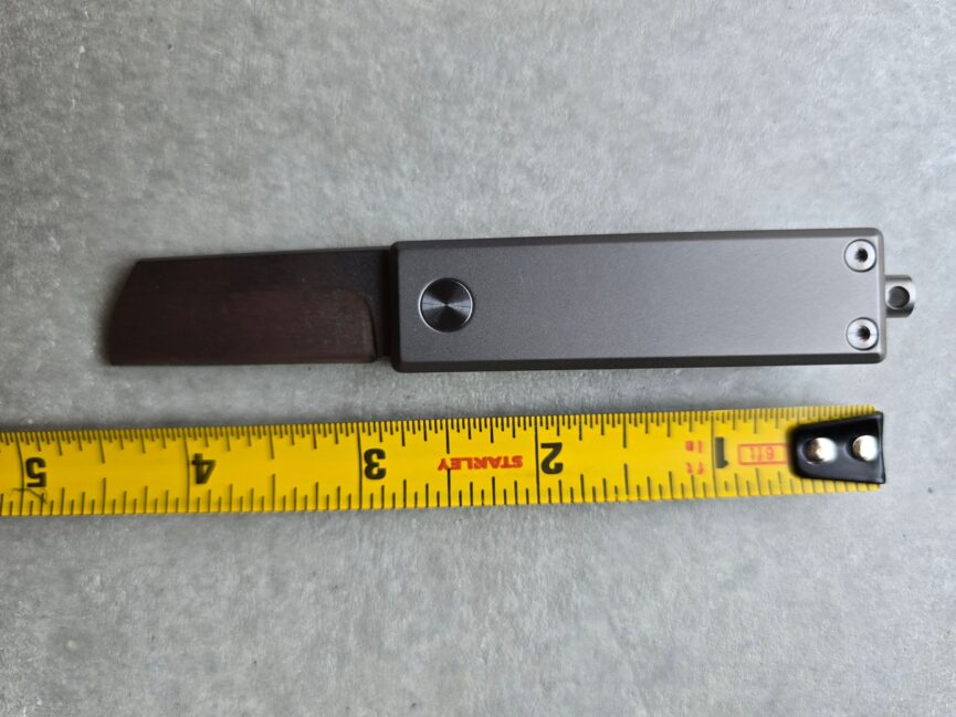 Titanium Mini Razor S35VN Outdoor EDC