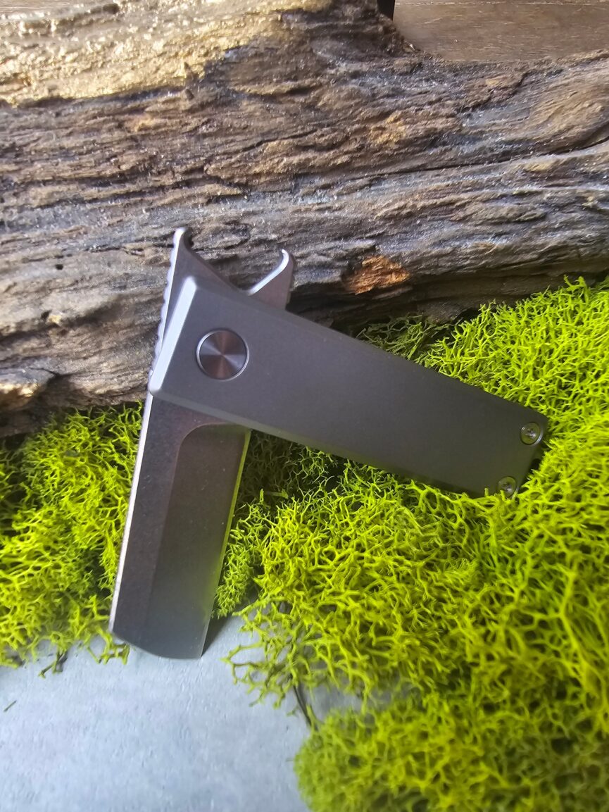 Titanium Mini Razor S35VN Outdoor EDC