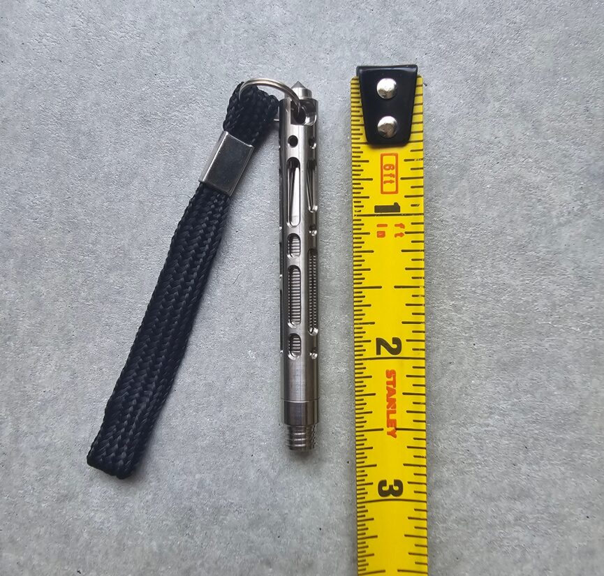 TC4 Titanium Alloy Short Mini Tactical Pen