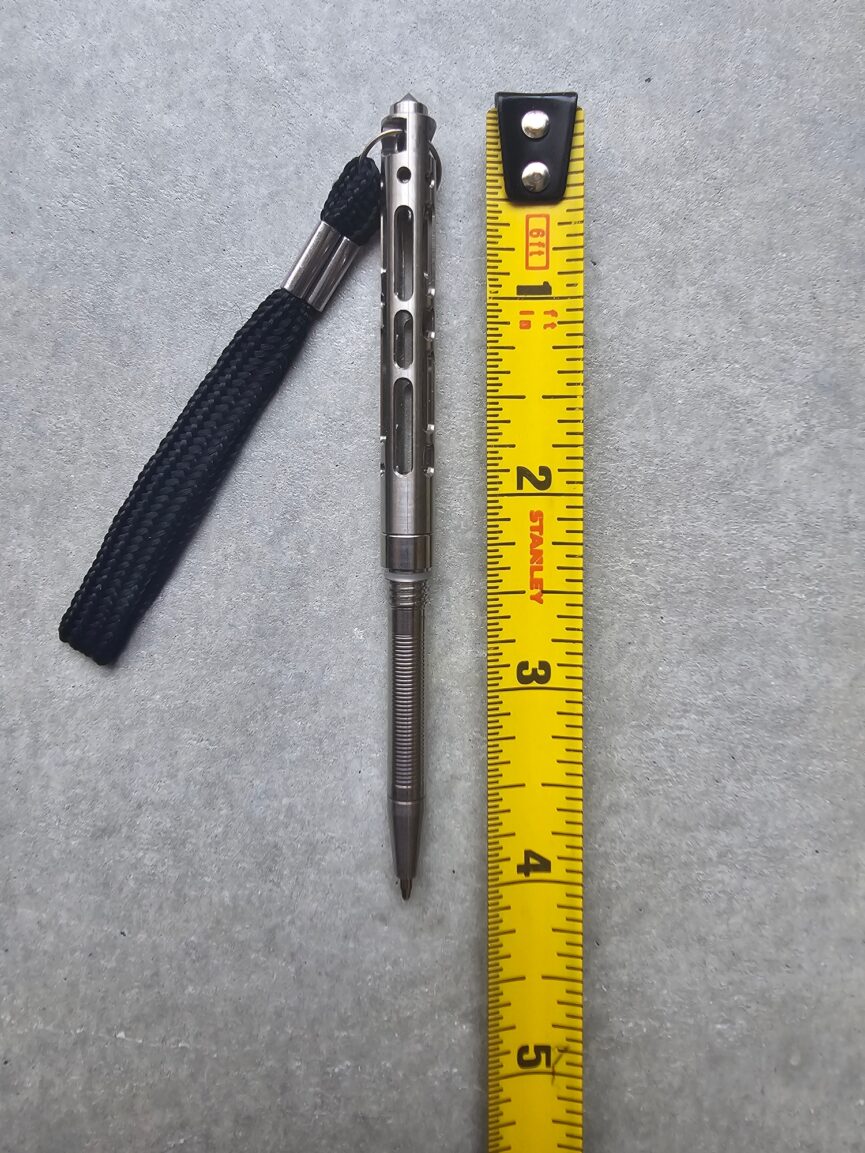 TC4 Titanium Alloy Short Mini Tactical Pen