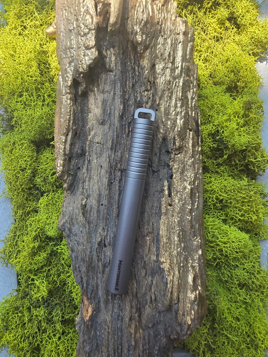 TC4 Titanium Alloy Short Mini Tactical Ball Pen