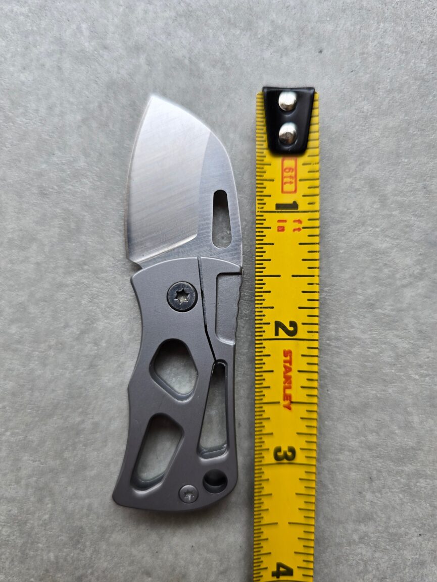 High Hardness D2 Handle Folding Knife Stainless Steel Mini EDC Pocket Knife