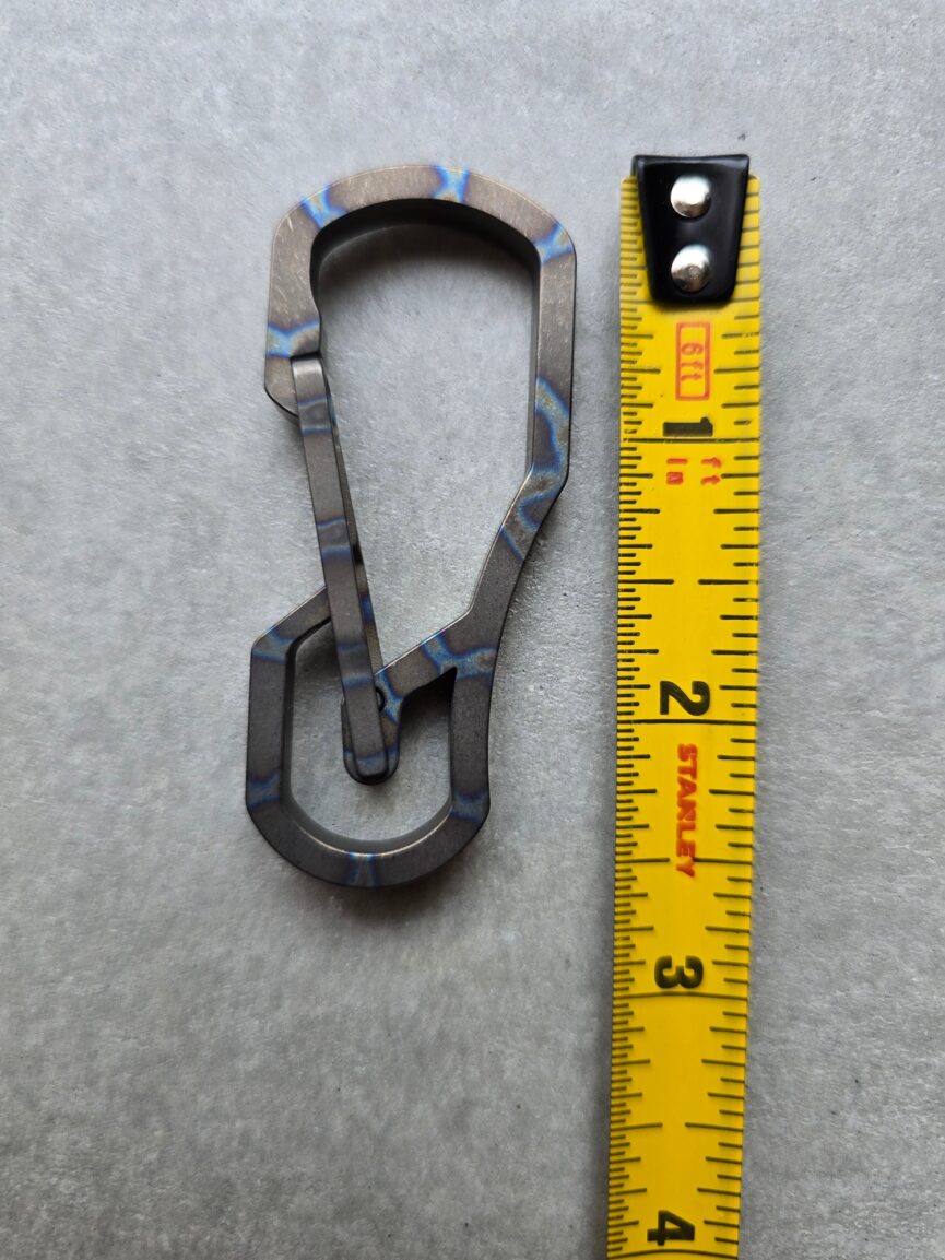 Big Titanium Carabiner for Every Day Carry