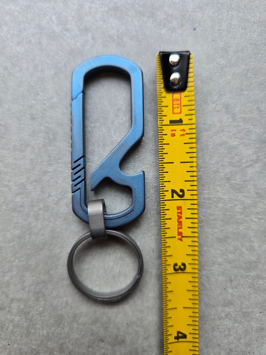 Titanium Alloy Keychain Carabiner
