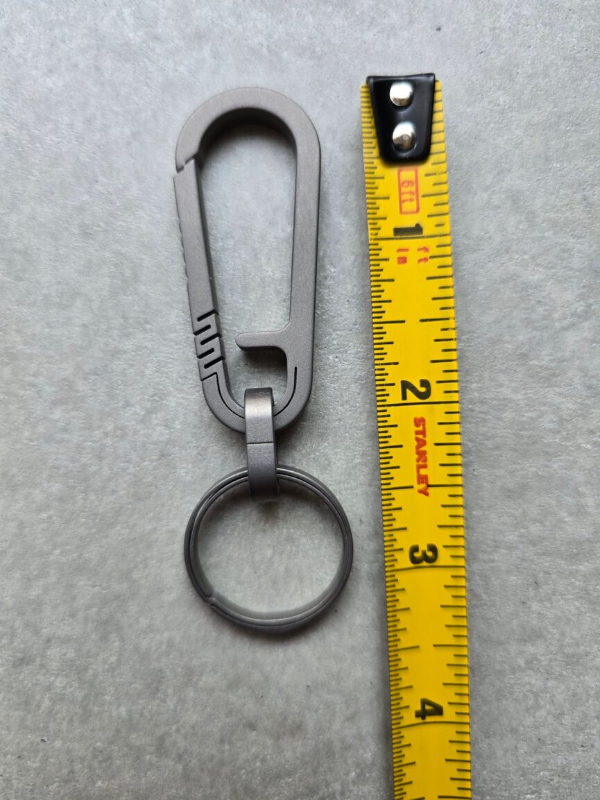 Titanium Alloy Keychain