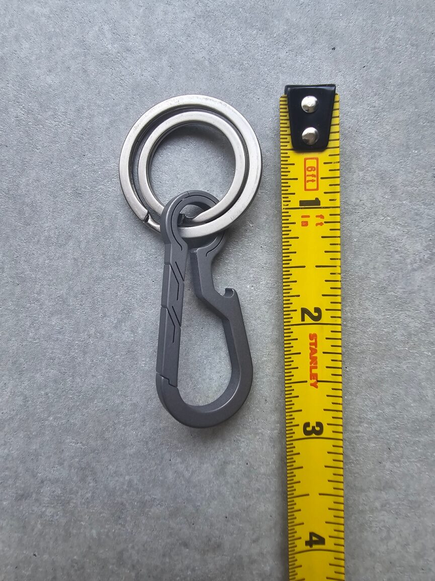 Titanium TC4 Keychain Carabiner