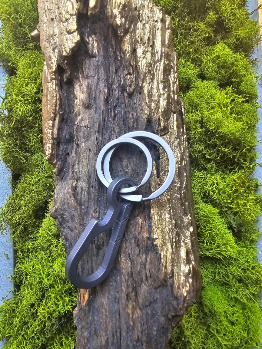 Titanium TC4 Keychain Carabiner