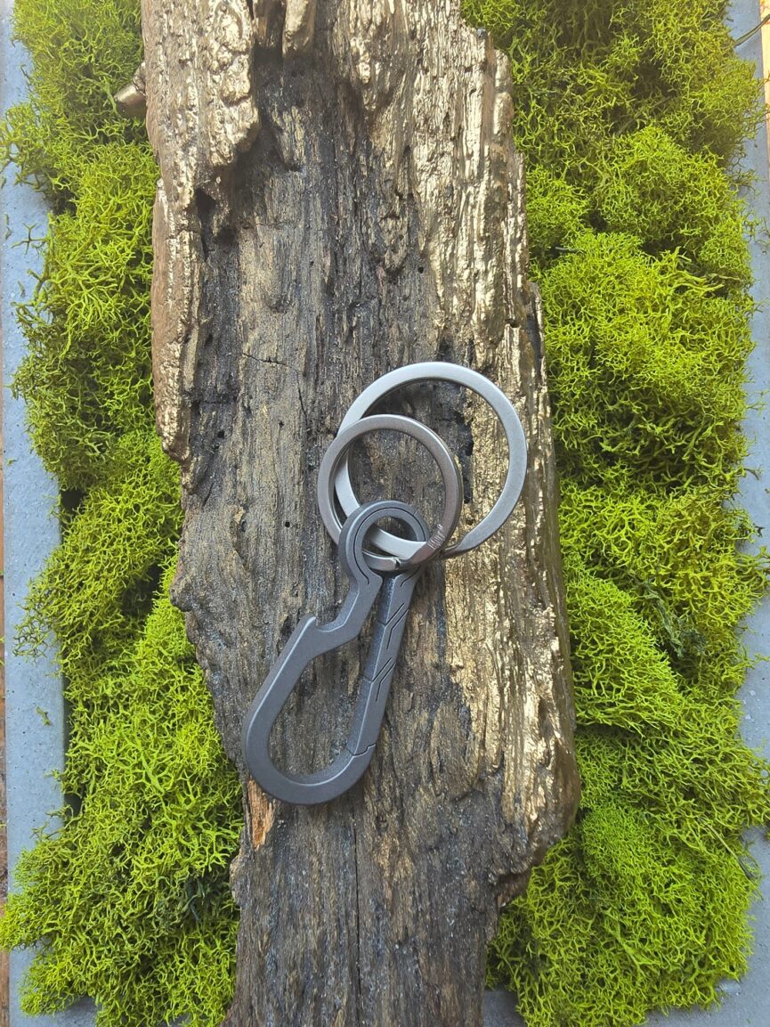 Titanium TC4 Keychain Carabiner