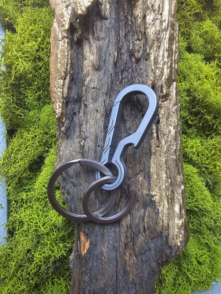 Titanium TC4 Keychain Carabiner