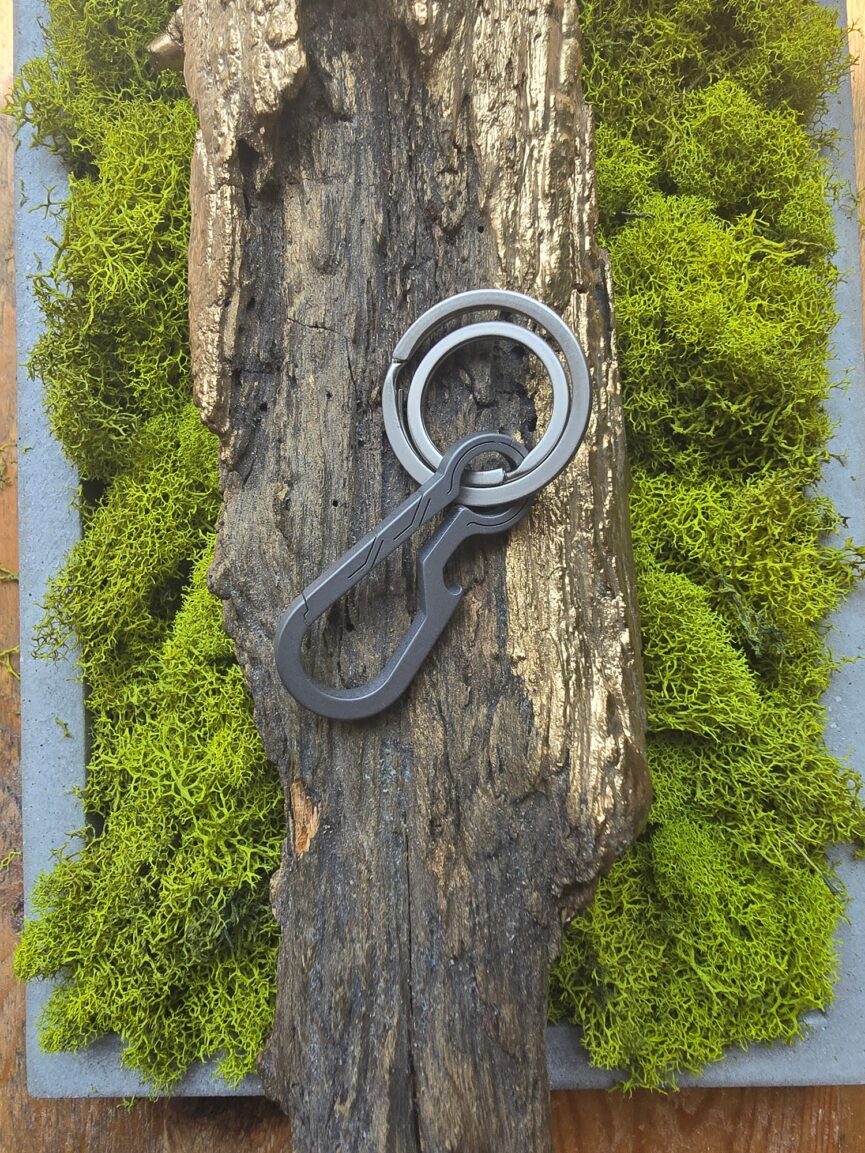 Titanium TC4 Keychain Carabiner