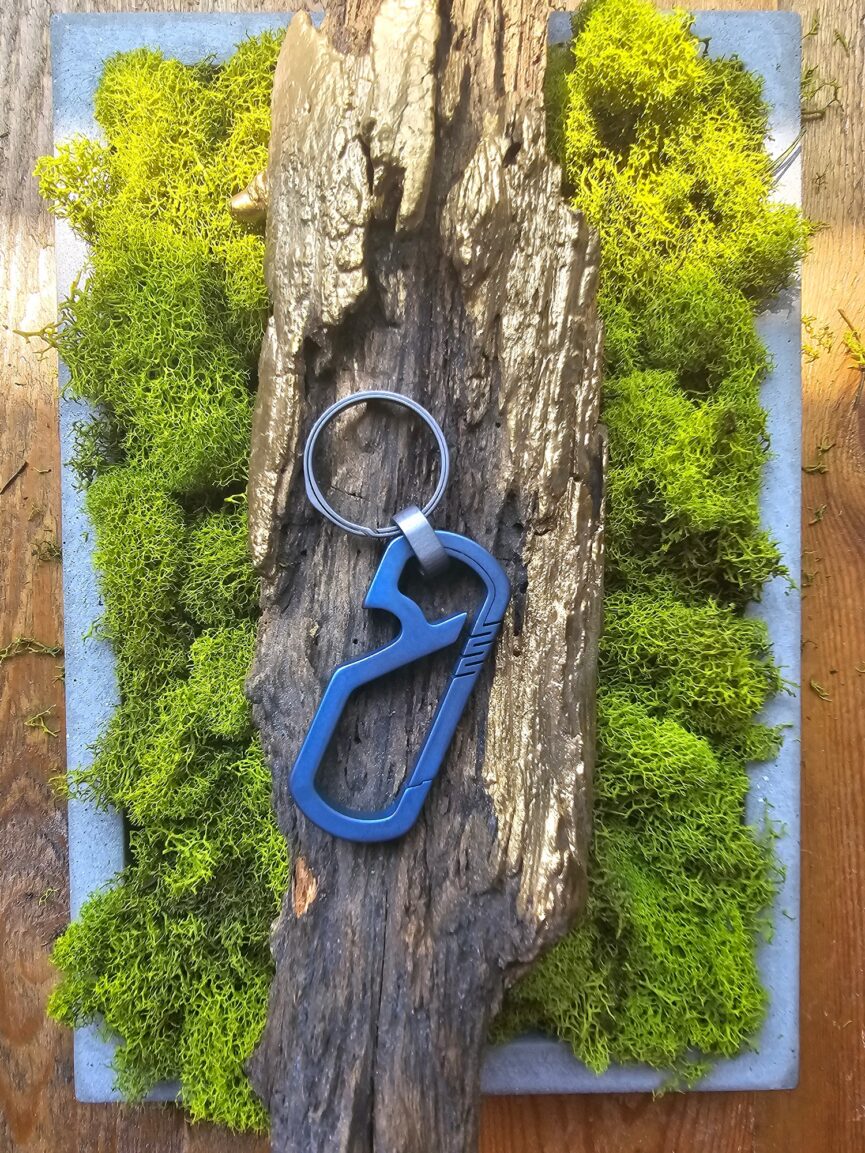 Titanium Alloy Keychain Carabiner