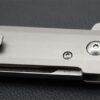 Black Folding Knife with Titanium Handle