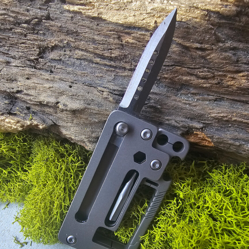 Titanium EDC Multitool and Screwdriver + Wrench
