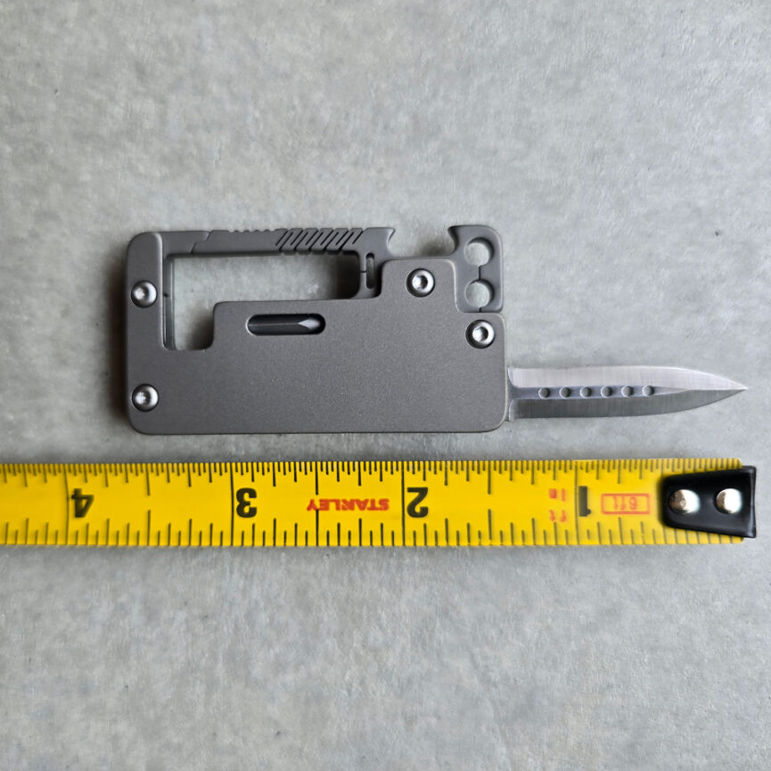 Titanium EDC Multitool and Screwdriver + Wrench