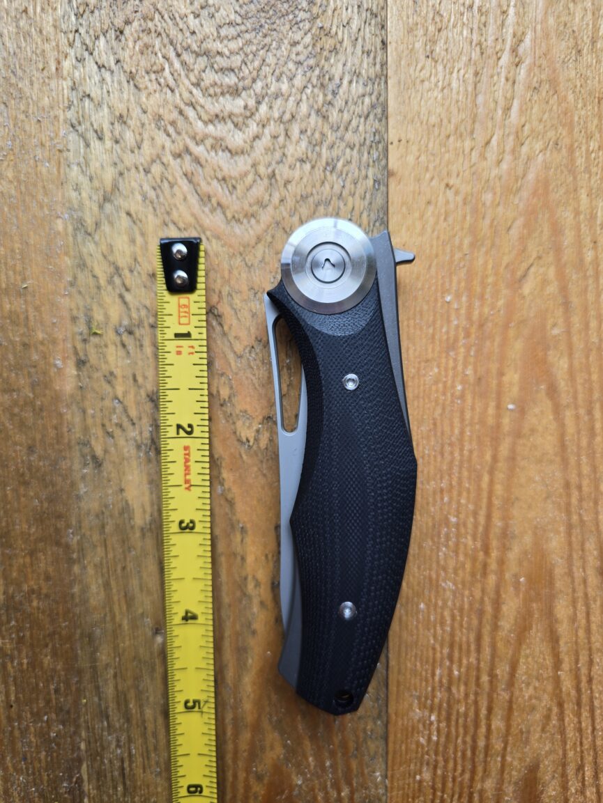Heavy Knife With Stainless Steel Blade + Garolyth G10 Handle