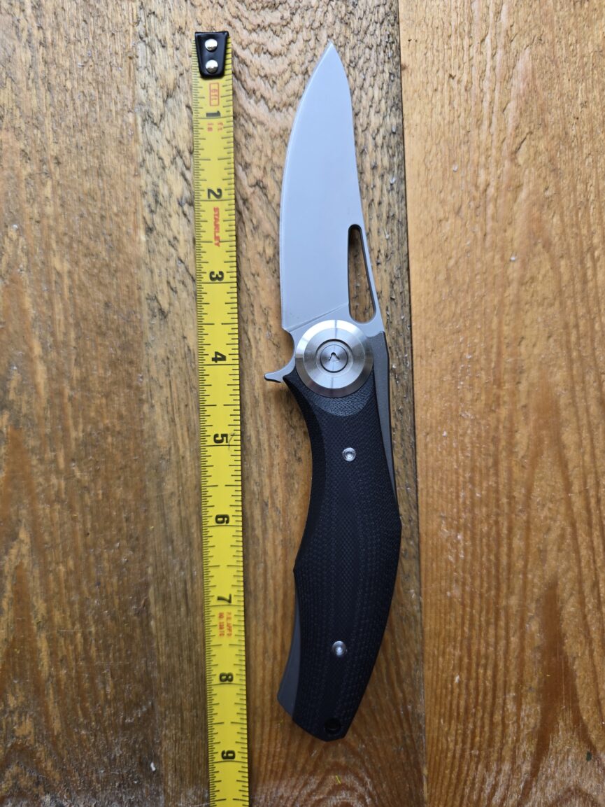 Heavy Knife With Stainless Steel Blade + Garolyth G10 Handle