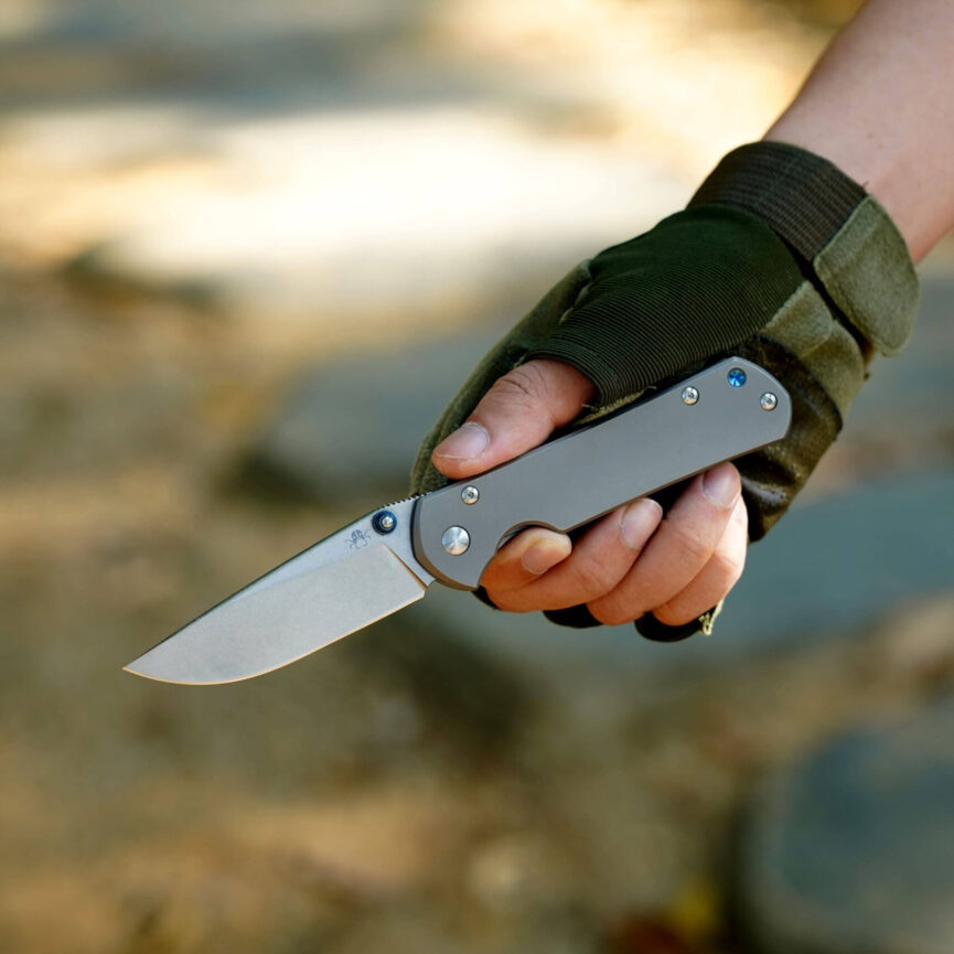 Folding Knive with Titanium Handle and M390 Blade