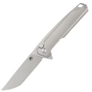 Ghost Titanium Folding Knife with 14C28N Blade