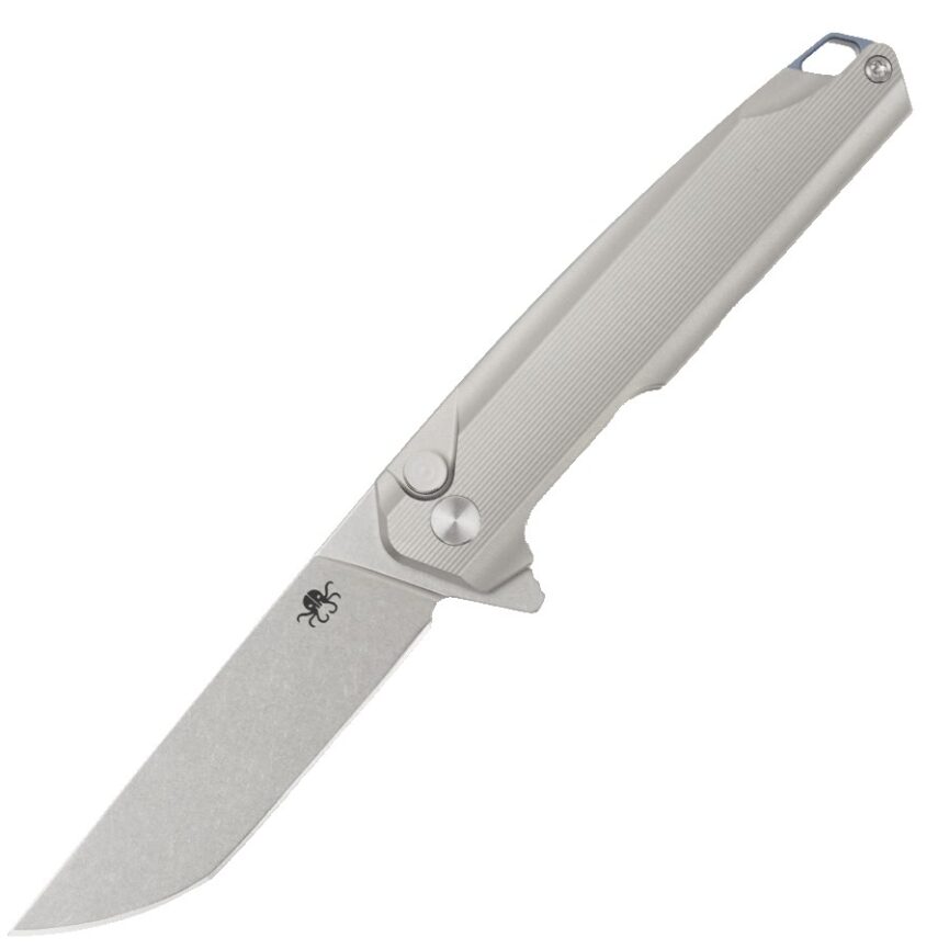 Ghost Titanium Folding Knife with 14C28N Blade