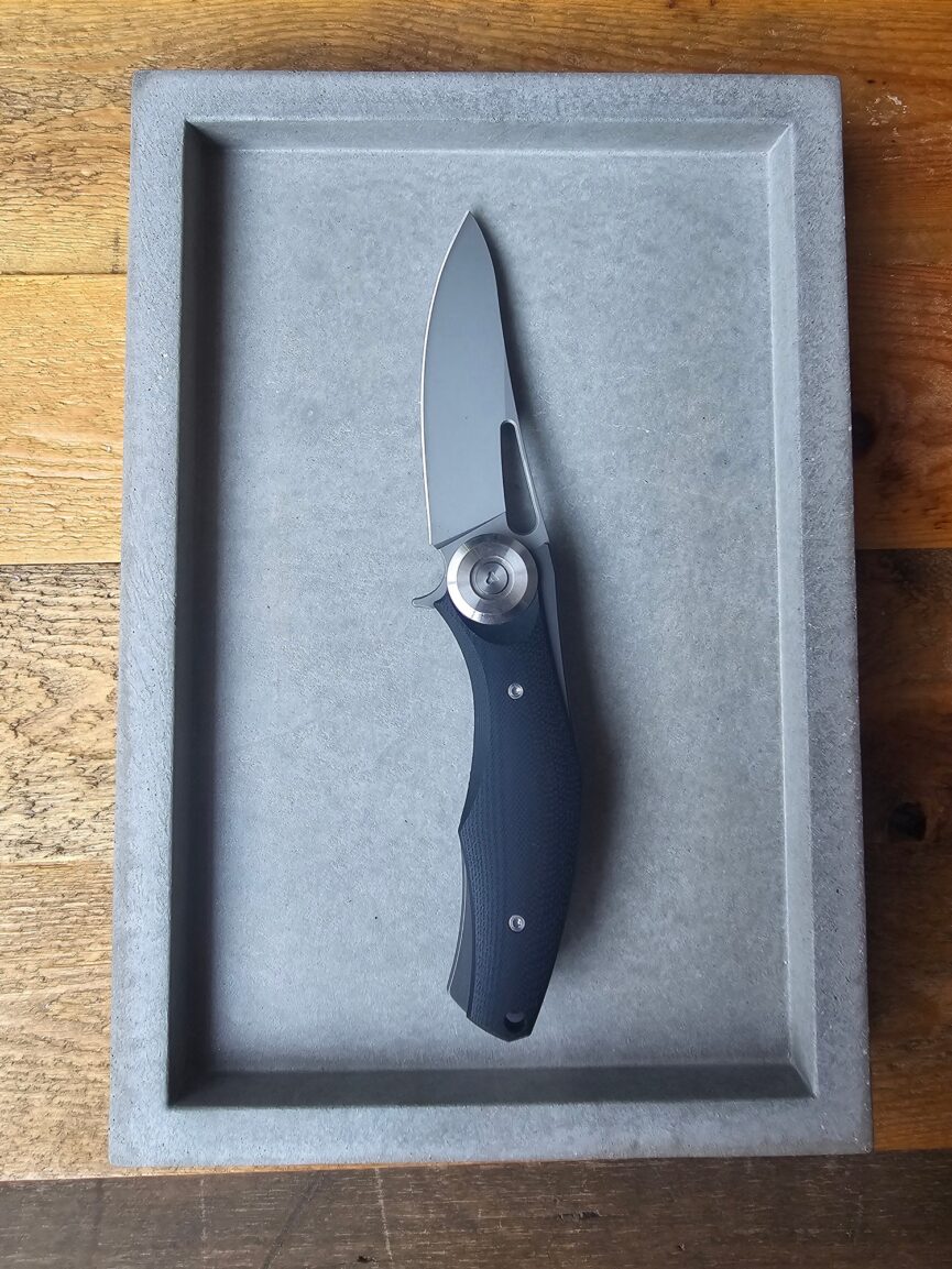 Heavy Knife With Stainless Steel Blade + Garolyth G10 Handle