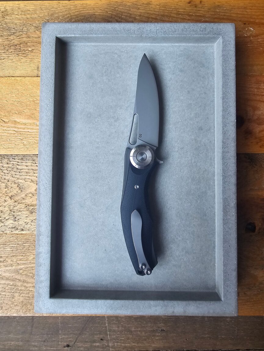 Heavy Knife With Stainless Steel Blade + Garolyth G10 Handle