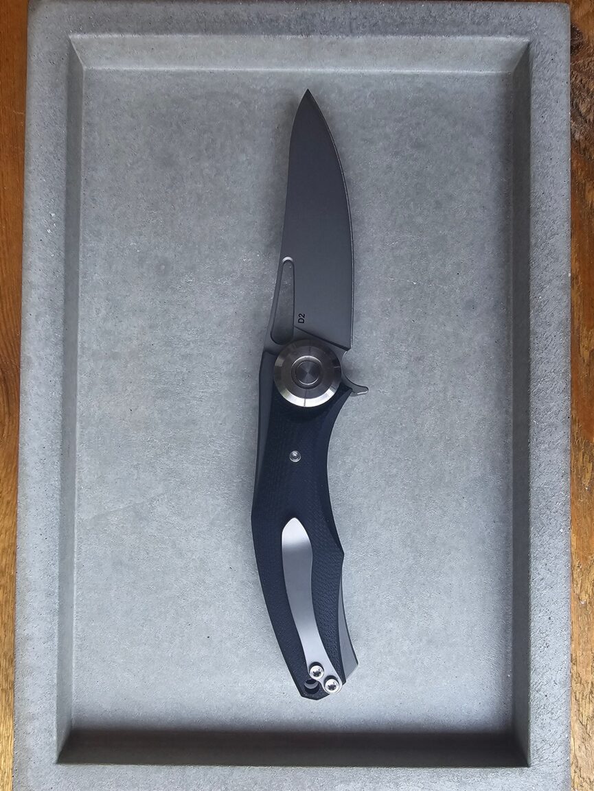 Heavy Knife With Stainless Steel Blade + Garolyth G10 Handle