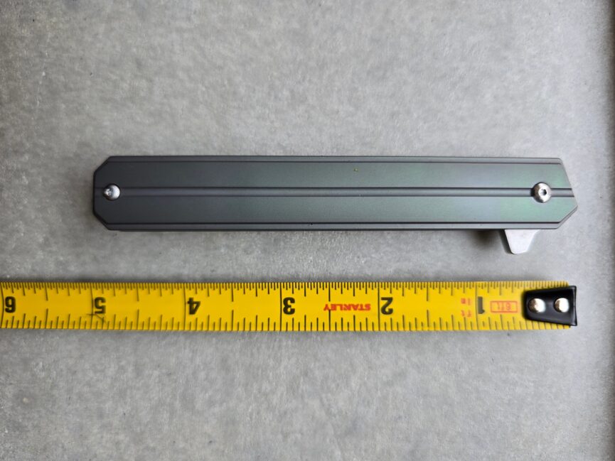 Folding SlimEdge Knife with Titanium Handle and D2 Blade