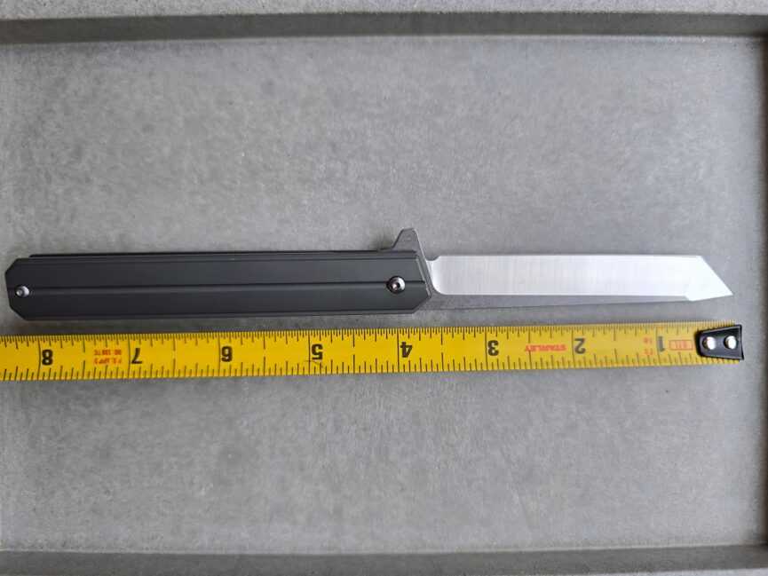 Folding SlimEdge Knife with Titanium Handle and D2 Blade