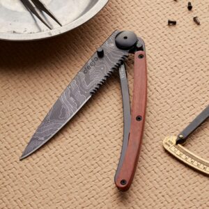 Deejo Serrated 37g Coral wood / Topography