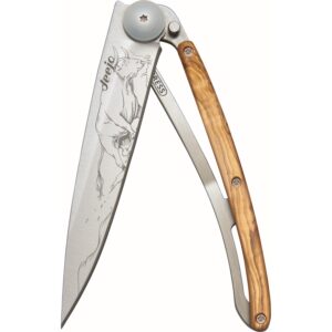 Deejo 27g, Olive Wood / Bull