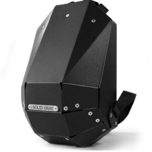 Polymer Hard Shell Mini Black Backpack